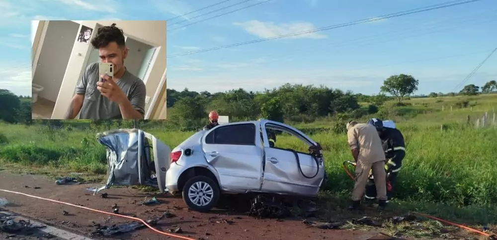 Jovem vítima de acidente em Três Lagoas é transportado para Aquidauana