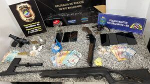 Operação Retomada Polícia Civil Prende Seis por Tráfico em Rio Brilhante_ms
